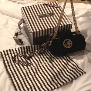 Henri Bendel No 7 Petite Quilted Shoulder Bag